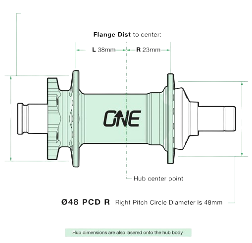 OneUp rear hub3